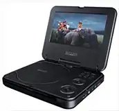 portable dvd player with screen 7 in 1