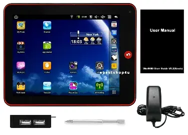 fujezone 8' android tablet