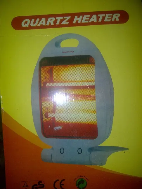 quartz halogen heater
