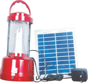 power solar lamp with panal
