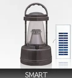 smart solar lamp with pannel