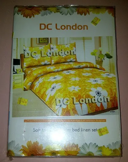 d c londan bed sheet