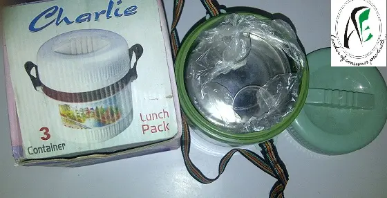 Charlie Lunch Pack 3 Container Tiffin