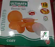 18 pcs ultimate cozy dinner set