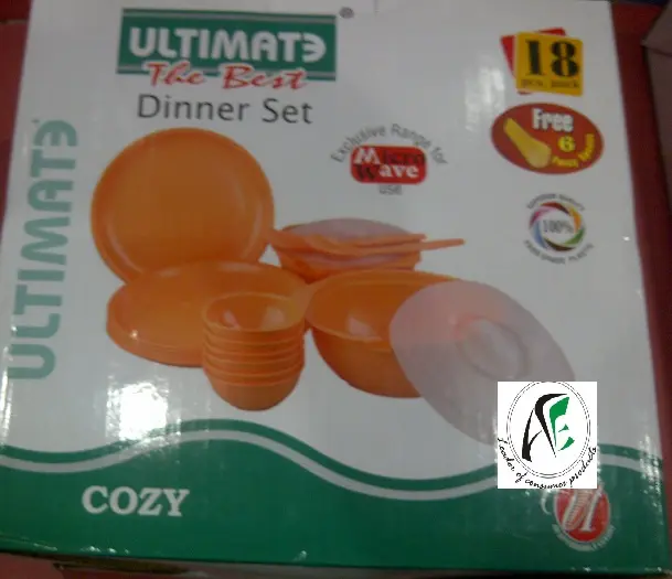 18 pcs ultimate cozy dinner set