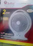 soroo sr 2396 rechargeable fan with light