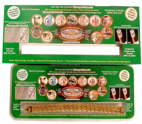 bio magnetic bracelet ip packing