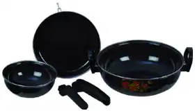 rynox 3 pcs.bartan set 