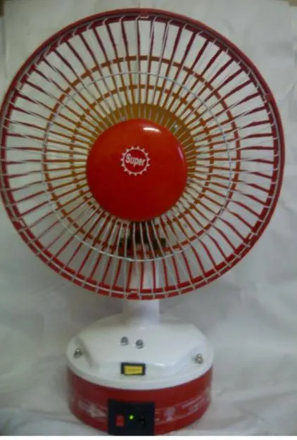 rechargable fan 12