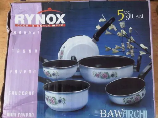 rynox 5 pcs.bartan set