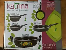 ketrina 5 pcs bartan set