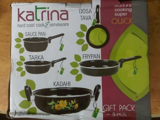 ketrina 5 pcs bartan set