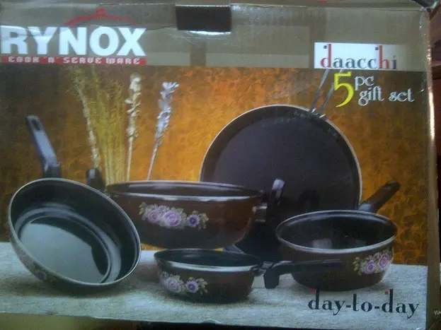 rynox dachi 5 pc bartan set  big size