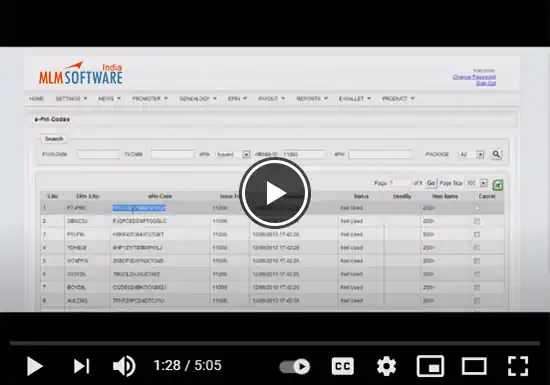 mlm binary admin demo in hindi